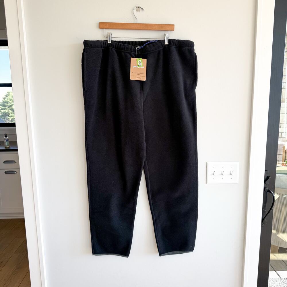 Patagonia Synchilla Snap-T Fleece Pants Black XXL NWT